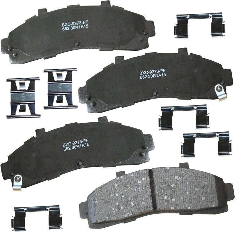 Bendix Premium SBC652 Ceramic Front Brake Pads for Select Models Ford Explorer, F-100 Ranger, Mazda B2300, B2500, B3000, B4000, Mercury Mountaineer - Image 1
